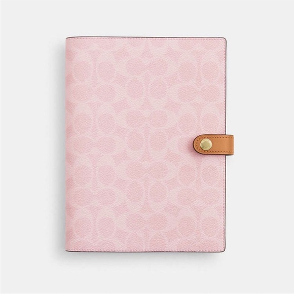 New Coach Notebook In Powder Pink 2026 - Picture 3 of 5